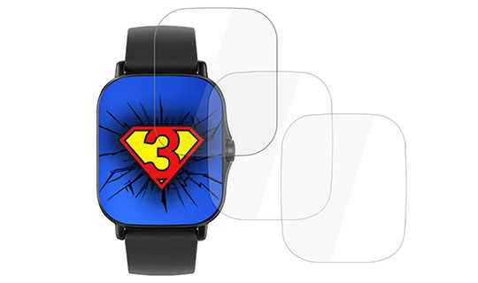 Folia ochronna x3 3mk Watch Protection do Xiaomi Amazfit GTS 2/ 2e