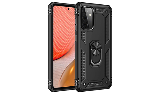 Etui do Samsung Galaxy A72 pancerna obudowa Alogy Stand Armor Ring