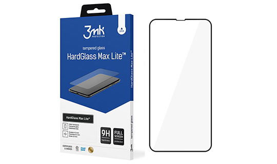 Glas für den Bildschirm 3mk HardGlass Max Lite für Apple iPhone 13 Pro Max