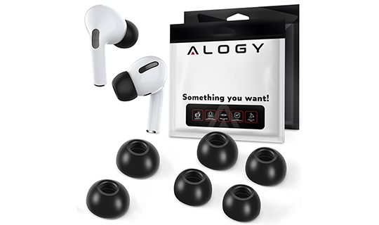 6x Alogy SML Speicher-Silikonhüllen für Apple AirPods Pro