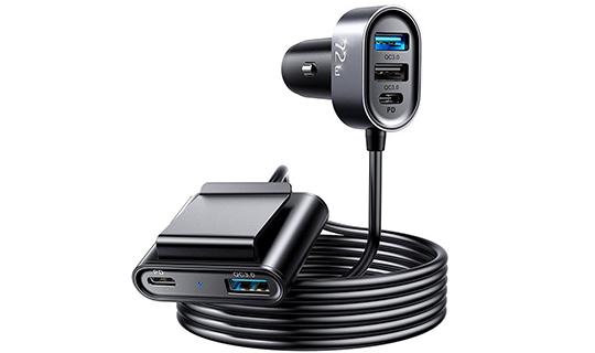 Ładowarka samochodowa Joyroom JR-CL05 Car Charger 5xUSB 72W