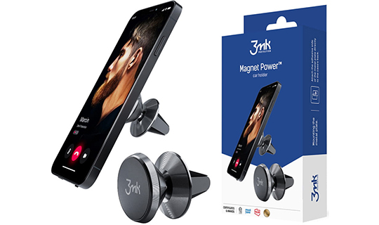 Universal-Autohalterung 3mk Magnet Power für das Telefon am Kühlergrill