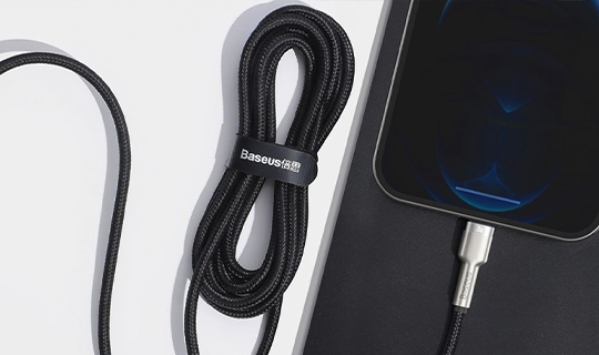 Kabel przewód Baseus Cafule Metal USB-C Type C na Lightning PD 20W 2m