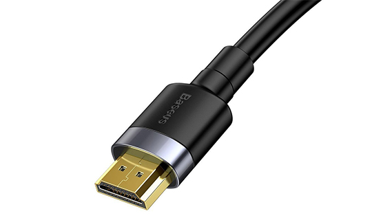 Baseus Cafule Kabel HDMI 2.0 4K FULL HD 3D 5m Czarno-szary 