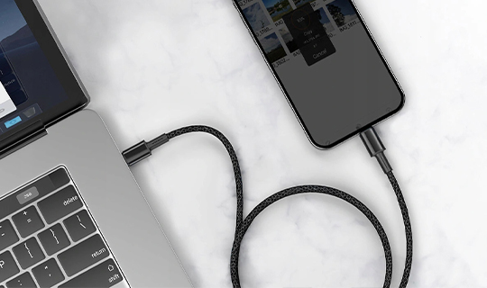 Primäre Kabelbasisdichte USB-C Typ C zu Lightning PD 20 W 5 A 2 m