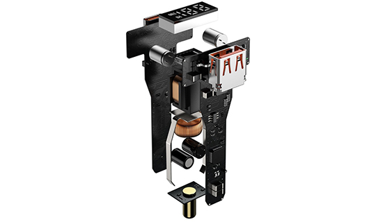 Baseus Superme schnelles Autoladegerät USB USB Typ C 100W PPS QC PD