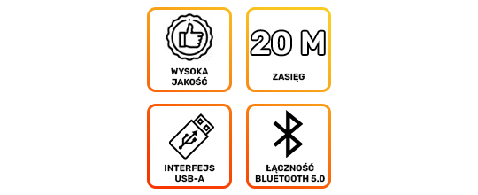 Adapter Bluetooth 5.0 7w1 Baseus USB 20m