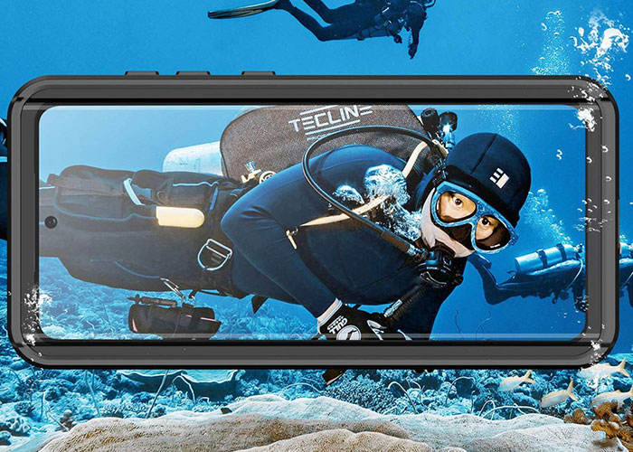 Wasserdichte Hülle für das Galaxy S20