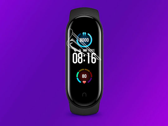 5x Folia hydrożelowa Alogy Hydrogel für Xiaomi Mi Band 5