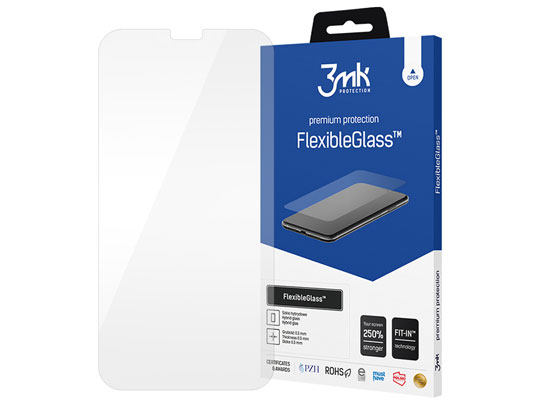 3mk Szkło ochronne hartowane Flexible Glass 7H do Apple iPhone 12 Pro Max 