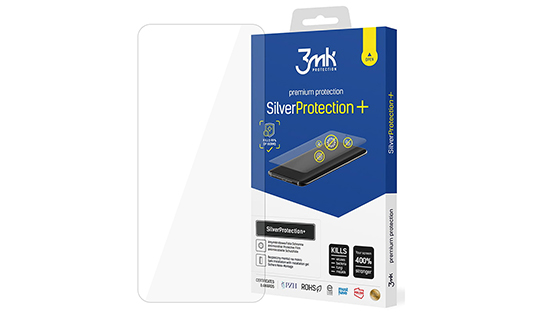 Folia antywirusowa na cały ekran Silver Protection 3mk 7H do Galaxy S21 Plus 