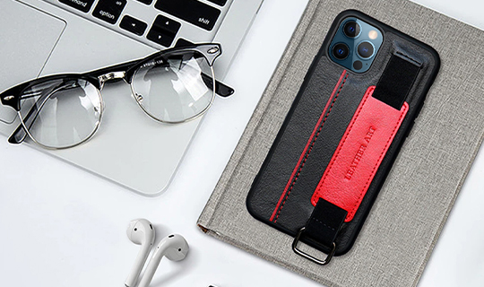 Etui obudowa Alogy Leather Case do Apple iPhone 12 Pro Max 6.5 