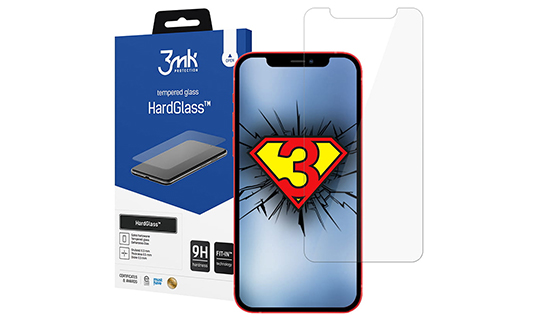 Szkło hartowane 3mk HardGlass 9H do Apple iPhone 12 Mini