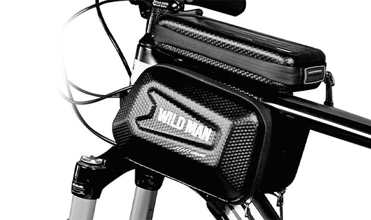 Beuteltasche Packtasche für Fahrrad Fahrradhalter Wildman Bag E6S 1.2l 6.7