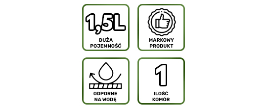 Etui torba sakwa na rower uchwyt rowerowy na ramę RockBros B61  