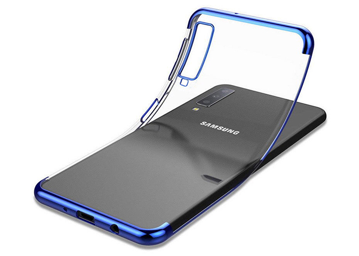 transparente gepanzerte hülle samsung galaxy a7 2018