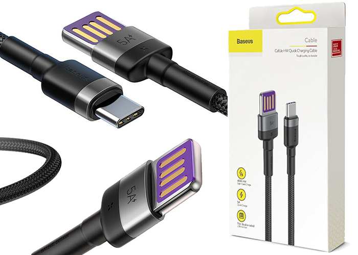 baseus usb-c typ-c huawei schnellladekabel zum aufladen