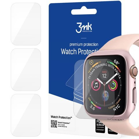 Folia ochronna 3mk x3 Schutz für Apple Watch 6 44mm