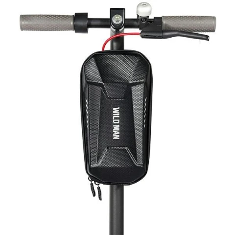 WILDMAN ES8X Plus 3L Scooter Case Lenkertasche Schwarz PC
