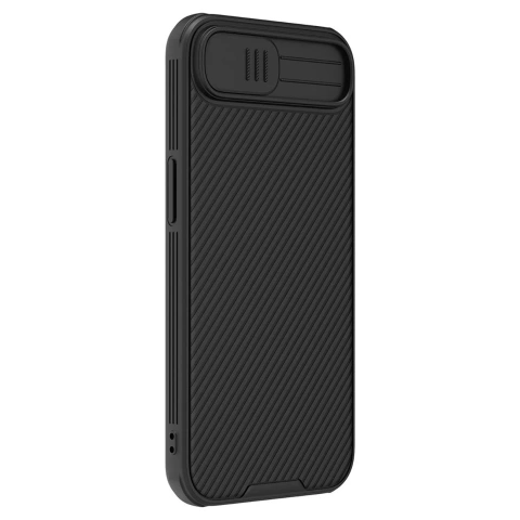 iPhone 16e Hülle Nillkin CamShield Pro Kameraabdeckung Schwarz