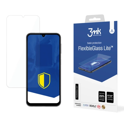 Hybridglas für Samsung Galaxy A25 5G – 3mk FlexibleGlass Lite™