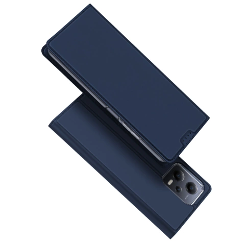 Dux Ducis Skin Pro Hülle für Xiaomi Redmi Note 12 Pro / Poco X5 Pro 5G Cover Flip Card Wallet Stand Blau