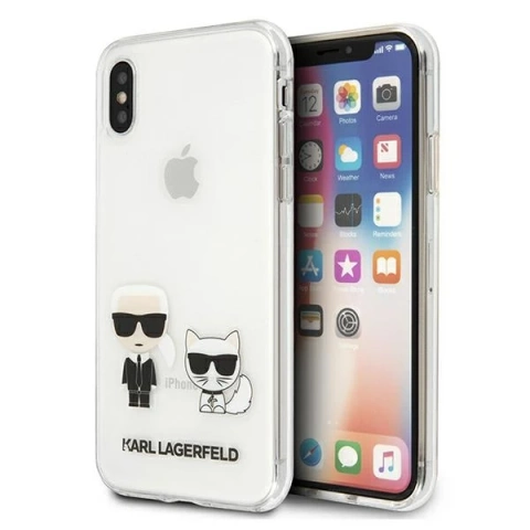 Etui Karl Lagerfeld KLHCPXCKTR für Apple iPhone X/Xs Hardcase Karl