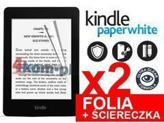 2x Displayschutzfolie für Kindle Paperwhite 2x Tuch