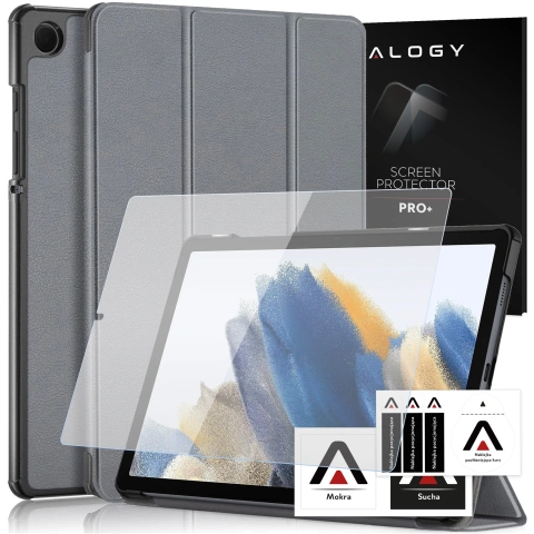 Hülle für Samsung Galaxy S24 gepanzertes Slide Case Ringgehäuse Kameraschutz Camshield Alogy schwarz