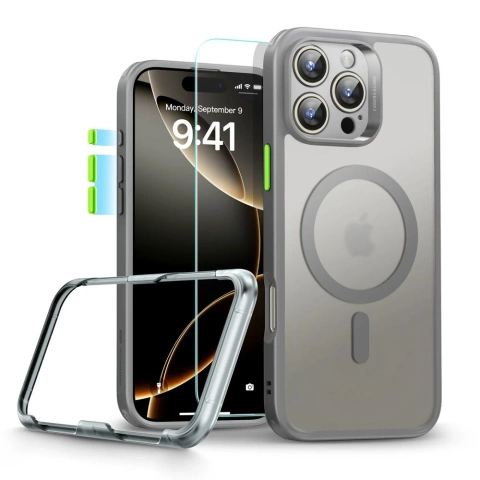 Etui ESR Classic Pro Set MagSafe iPhone 16 Pro Max Szare