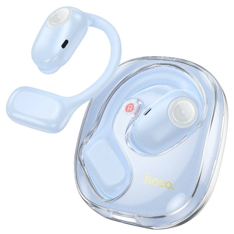 HOCO EA3 TWS Kabellose Bluetooth-Kopfhörer – Blau mit Ladeetui