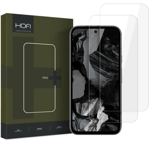 Hofi Glass Pro 2er-Pack gehärtetes Glas für Google Pixel 9 Pro XL, klar