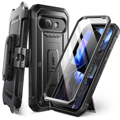 Etui Supcase Unicorn Beetle Pro Google Pixel 9a Schwarz