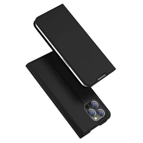 Dux Ducis Skin Pro Holster Flip Cover für iPhone 14 Pro Max schwarz