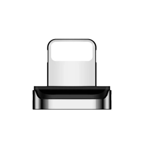 USAMS Magnetic Adapter U28 Lightning Bulk Silber/Silber SJ325LNTA