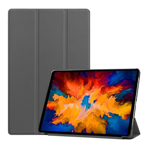 Alogy Book Cover für Lenovo Tab P11 TB-J606F Grau