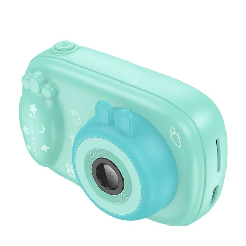 Digitalkamera für Kinder HOCO DV205 Selfie 1MP 2" HD Blau