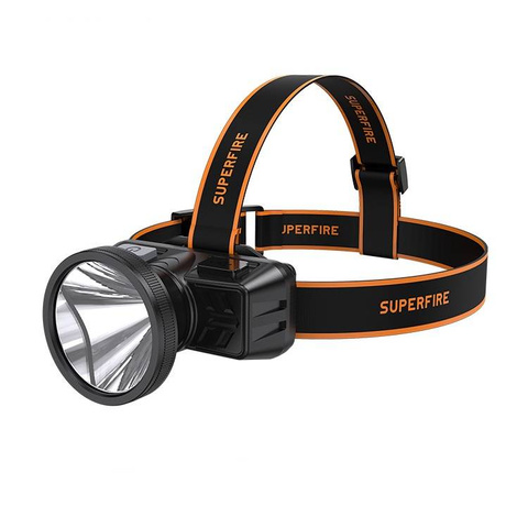 Stirnlampe Superfire HL51, 160 lm, USB