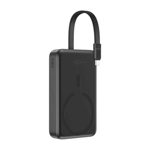 Baseus Mini 10000 mAh 30 W magnetische Powerbank, Schwarz – Bayern Edition