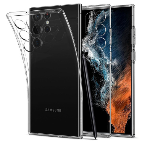 Etui für Samsung Galaxy S22 Ultra Spigen Liquid Crystal Clear