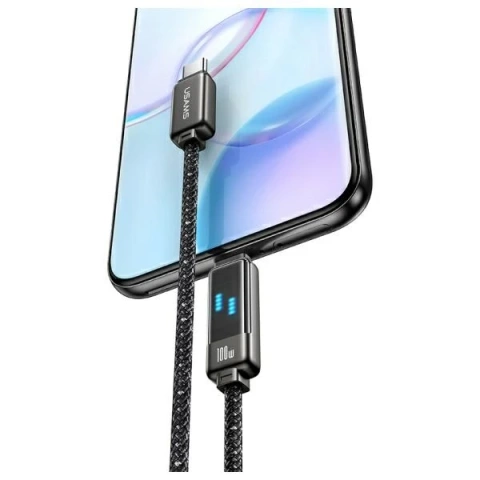SAMS Kabel USB-C auf USB-C 100W 1,2m – Meteor Series