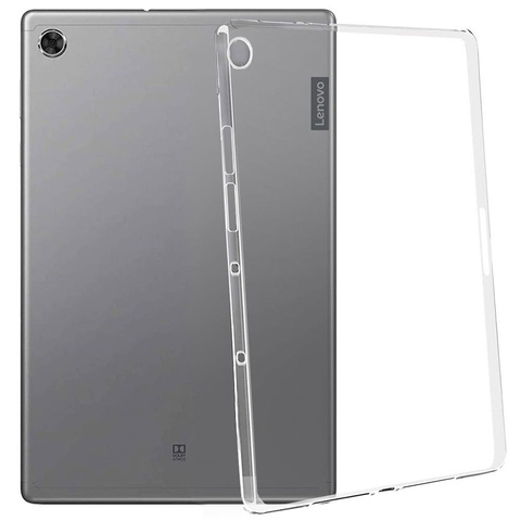 Silikonhülle Hülle für Lenovo M10 Plus TB-X606 transparent
