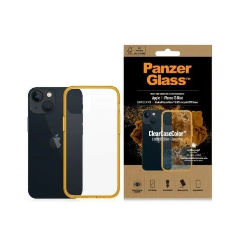 Etui do iPhone 13 mini PanzerGlass ClearCase Antibakteriell Militärqualität