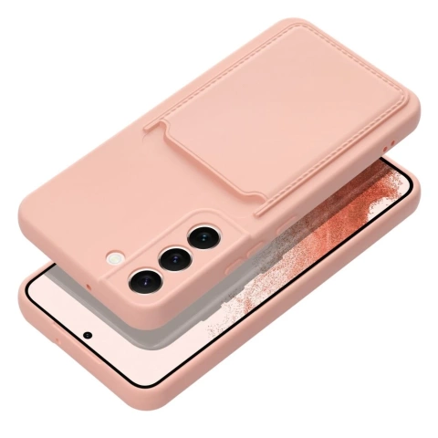 CARD CASE Hülle für Samsung Galaxy S24 Ultra rosa