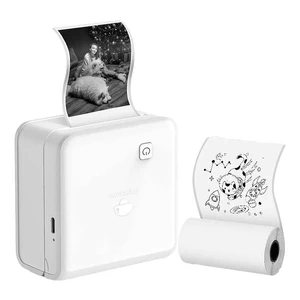 Tragbarer Etikettendrucker Phomemo M02 Pro Weiß