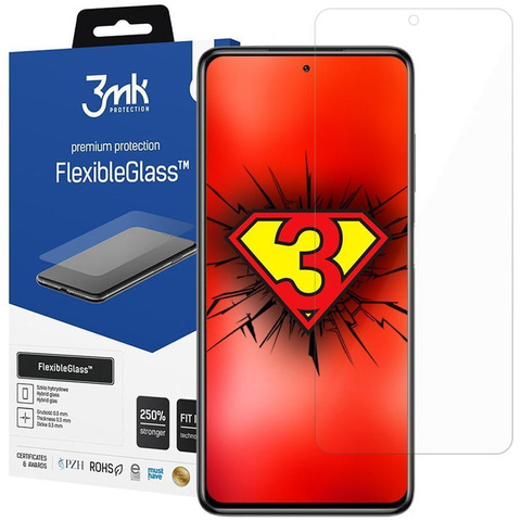 3mk Flexible Glass 7H Hybridglas für Xiaomi Poco F3 5G