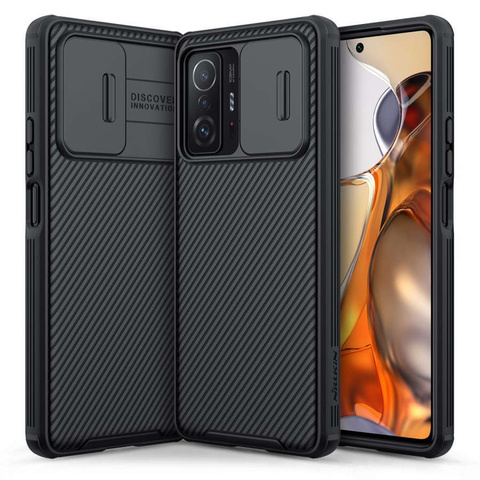 Nillkin CamShield Pro Hülle für Xiaomi Mi 11T / 11T Pro Schwarz