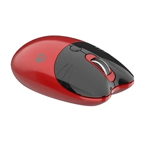 Kabellose Maus MOFII M3DM Schwarz-Rot 2.4G Bluetooth 4.0