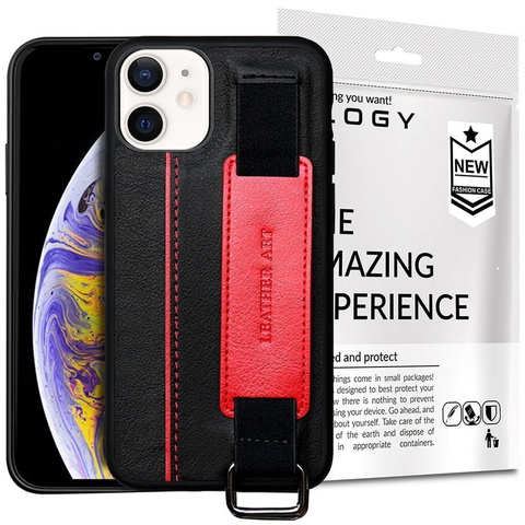 Alogy Ledertasche für Apple iPhone 12 Mini 5.4 Schwarz