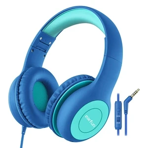 EarFun Kids K1 Blau-Grün On-Ear-Kopfhörer